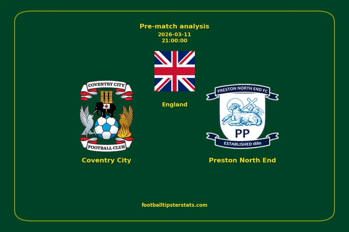 Pre-match analysis: Coventry City vs Preston North End on 2026-03-11